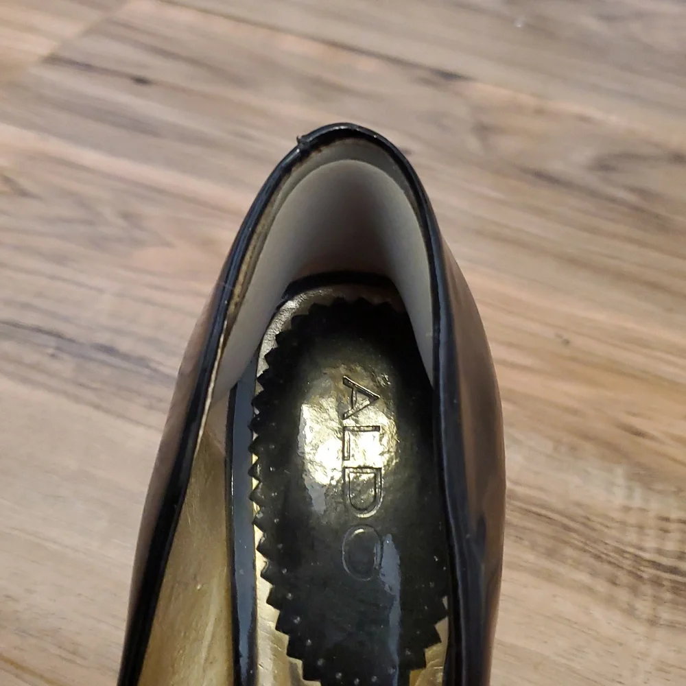 Aldo Patent Leather platform heels